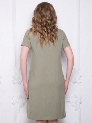 Платье Эльза (оливка)