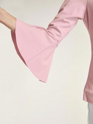 Блузка, розовая