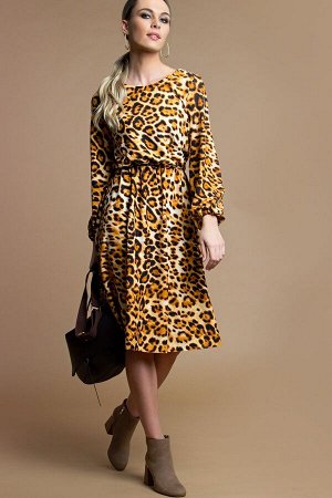 Платье Милена леопард (П-42-6)