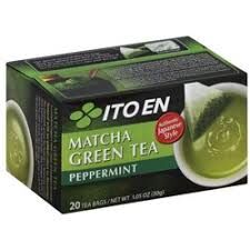 ITOEN Чай, MATCHA GREEN TEA , зеленый чай с перечной мятой 20 пак, 30 гр.