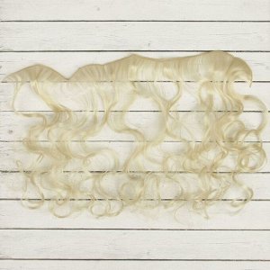 Волосы - тресс для кукол «Кудри» длина волос: 40 см, ширина:50 см, №88
