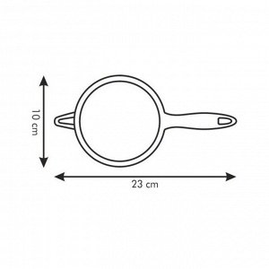 Сито Tescoma Presto, цельнонержавеющее, d=10 см