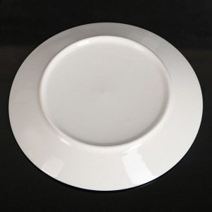 Тарелка пирожковая «Морской бриз», d=15 см, цвет белый