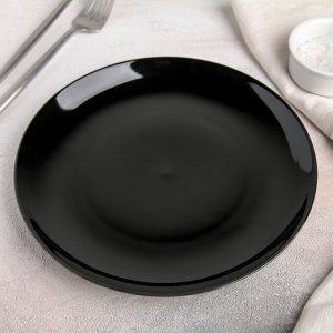 Тарелка «Чёрная», d=21 см