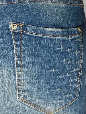 6851 джинсы женские, синие