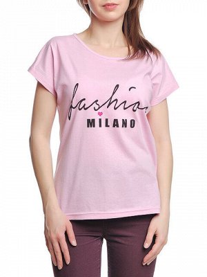 37662-2-2 футболка женская, розовая