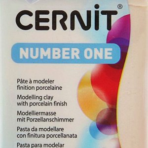 Полимерная глина запекаемая, Cernit Number One, 56 г, телесная, №425