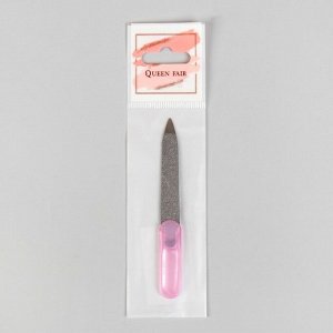 Пилка металлическая для ногтей, 9 см, цвет МИКС