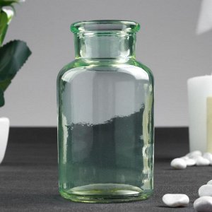 Бутылка для аромамасел/декора стекло "Цитрус" зелёная 125 мл 10х5,5х5,5 см