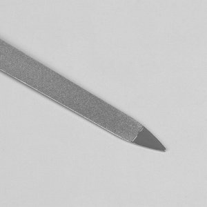 Пилка металлическая для ногтей, 13 см, цвет белый, АТ-270