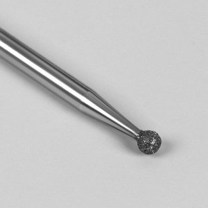 Фреза алмазная для маникюра «Шар», средняя зернистость, 2,34 мм