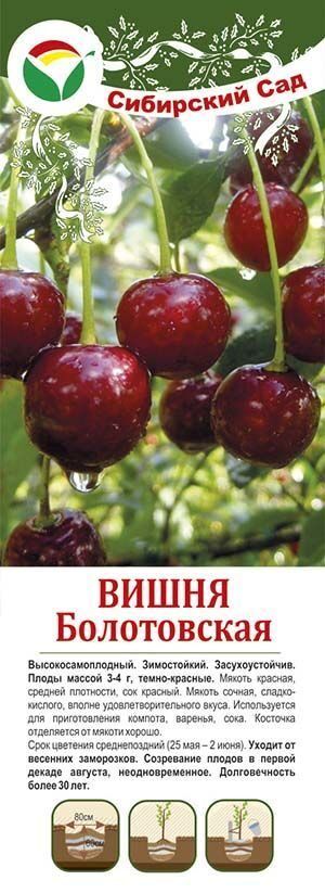 Вишня уральская рубиновая описание сорта фото Плодовые деревья - Садовая закупка-семена,саженцы,луковицы, удобрения-в наличии.