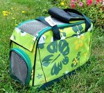 СУМКА-ПЕРЕНОСКА ПРЕМИУМ-КЛАССА СРЕДНЯЯ ПЛОСКАЯ (PREMIUM BAGS GREEN)