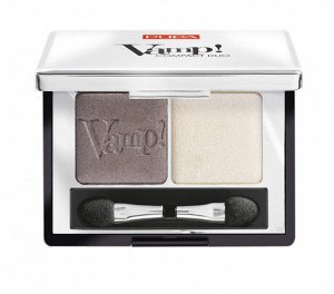 PUPA 040087008  VAMP COMPACT DUO Комп.тени DUO №08 кремовый серо коричневый