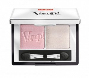 PUPA 040087001 VAMP COMPACT DUO Комп.тени DUO №01 розовый жемчужный