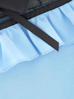 *Платье (98-122см) UD 6900(4)голуб/черный