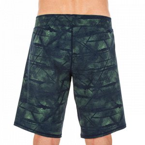 Плавки–шорты мужские хаки swimshort 100 long tex nabaiji