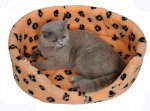 ЛЕЖАК ДЛЯ КОШКИ БОЛЬШОЙ ОТКРЫТЫЙ МЕХОВОЙ