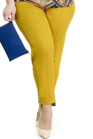 Брюки-9872 Модель брюк: Дудочки; Цвет: Желтый; Фасон: Брюки
Брюки 7/8 хлопок горчица со строчкой по центру
Однотонные брюки-стрейч отлично подойдут для повседневного гардероба. Модель отлично сидит за