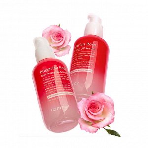 FarmStay Сыворотка для лица с экстрактом болгарской розы Bulgarian Rose Blooming Oil Serum