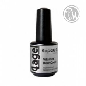 Kapous nail укрепляющее базовое покрытие vitamin base coat 15мл