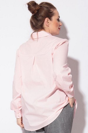 Рубашка Рубашка SOVA 11076 розовый 
Состав ткани: ПЭ-15%; Хлопок-85%; 
Рост: 164 см.

Офисный вариант нескучной рубашки. Ткань рубашечный хлопок. Карман декорирован бахрамой.  Рубашка стандартная по 