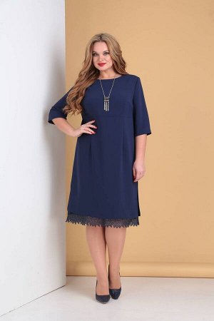 Платье Moda Versal 2152 темно-синее