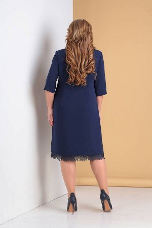 Платье Moda Versal 2152 темно-синее