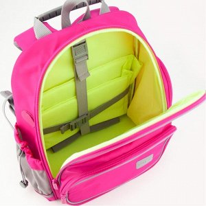 Набор рюкзак + пенал + сумка для обуви K 702 розовый