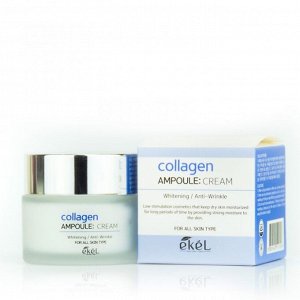Ekel Антивозрастной крем для лица с коллагеном Ampoule Cream Collagen