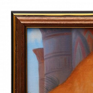 Картина "Клеопатра со львами" 50х20 см (53х23см)