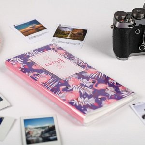 Фотоальбом для инстаграм фото "Фламинго", 20,5 х10,7 см