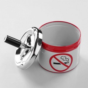 Пепельница бездымная "Не курить", 9х12 см