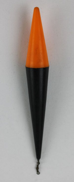 Поплавок (14см, черно-оранжевый)