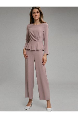 #93894 Кюлоты (Emka Fashion) пыльно-розовый