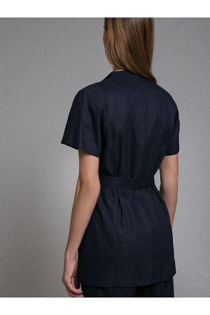 #93980 Жакет (Emka Fashion) темно-синий