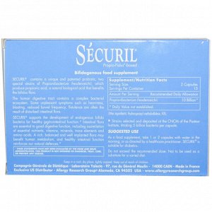 Nutricology, Securil, Propio-Fidus-Based, 30 Capsules