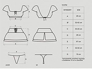 Os_Loviche комплект топ+юбка+стринги