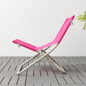ХОМЭ Пляжный стул, розовый