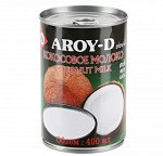 Молоко кокосовое (жирн.17-19%)  &#039;Aroy-d&#039;, ж/б  0,4л 1/24