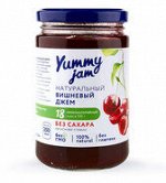 Джем низкокалорийный Yummy Jam вишневый, 350г