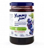 Джем низкокалорийный Yummy Jam смородиновый, 350г Джем низкокалорийный Yummy Jam смородиновый, 350г