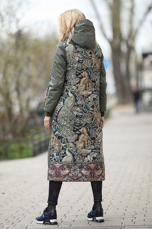 Пальто-пуховик 56-60