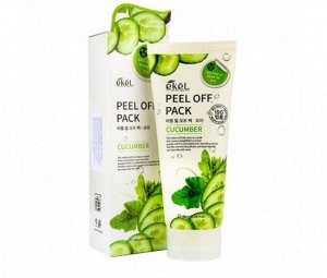 KR/e`kel Маска-пленка для лица CUCUMBER Peel off pack (Огурец), 180мл