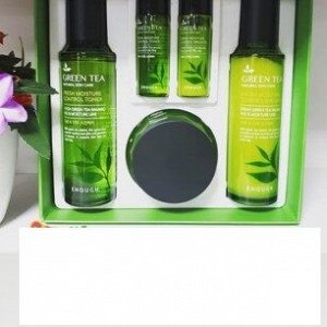 KR/ Enough Набор EN №6 GREEN TEA MOISTURE CONTROL 3 Set