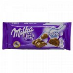Шоколад Милка bubbly Alpine Milk 90 г *