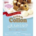 Печенье GLICO заварное с молочной начинкой 48г/10