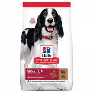 Hill's SP Canine Adult AFit Lamb&Rice д/соб всех пород Ягненок 12кг (9267N) (1/1)