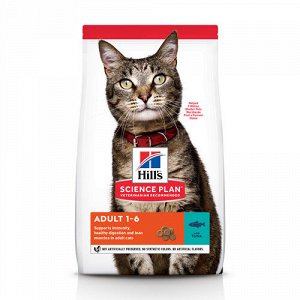 Hill's SP Feline Adult OptC Tuna д/кош Оптим.уход Тунец 10кг