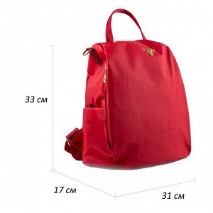 Женский влагостойкий рюкзак Verona Comy, бордовый